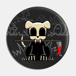 Grim Reapets - Decay the Dog - Blood Variant - Grim Pets Pin