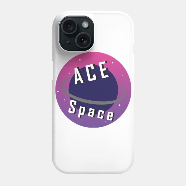 Ace Space Phone Case by pteridium_