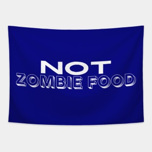Not Zombie Food Tapestry