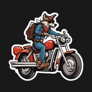 Cool Wolf Rider T-Shirt