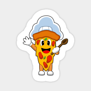 Pizza Chef Cooking spoon Magnet