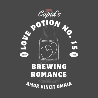 Cupid's Love Potion No. 15 Brewing romance since 1969 T-Shirt