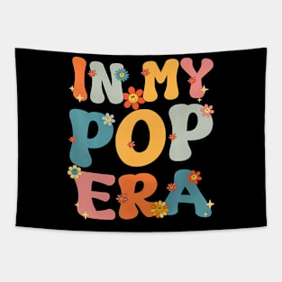 In My Pop Era Groovy Pop Dad Grandpa Fathers Day Tapestry