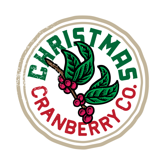 Christmas Cranberry Co Badge by Annelie