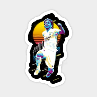 Luca Modric Football Player Magnet