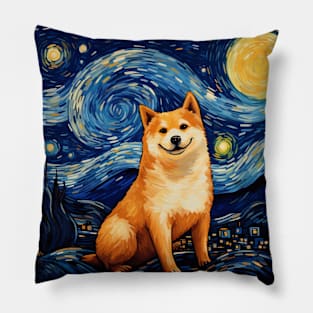 Shiba Inu Night Pillow