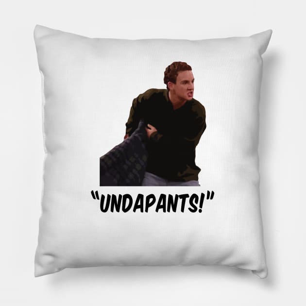 Cory Undapants Shirt - Boy Meets World Pillow by 90s Kids Forever