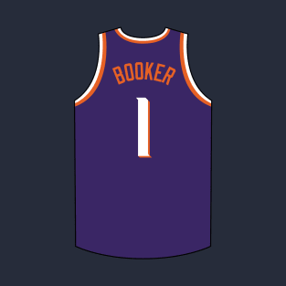 Devin Booker Phoenix Jersey Qiangy T-Shirt