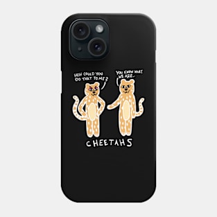 Cheetahs (White) Phone Case