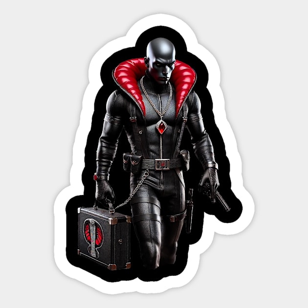 The Mighty Destro - Gi Joe Cobra - Sticker | TeePublic