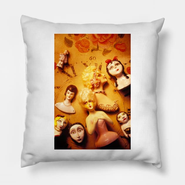 Collectable dolls Pillow by photogarry