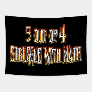 Struggle With Math Tapestry