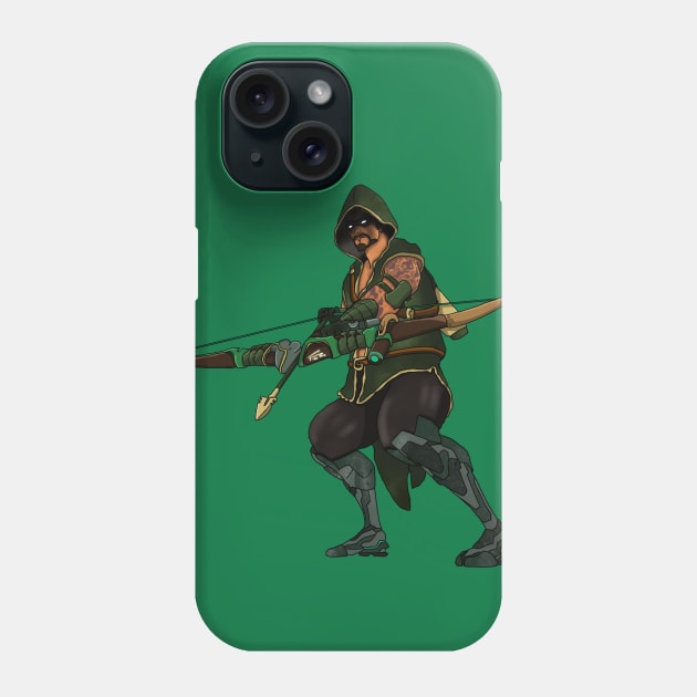 Hanzo x Green Arrow Phone Case by freezethecomedian