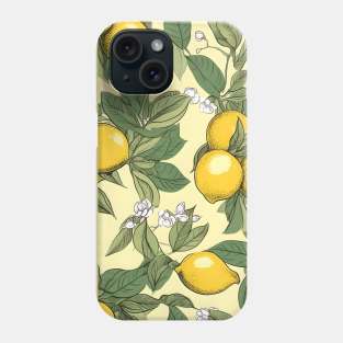 Lemon Tree Pattern Phone Case