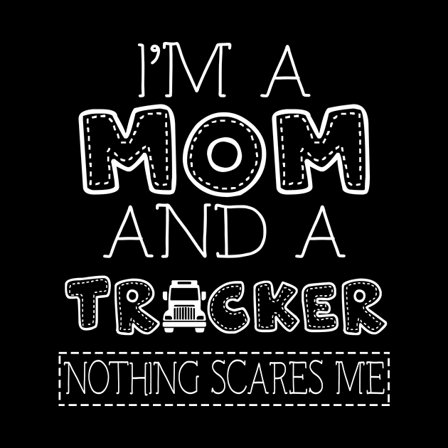 I'm a mom and trucker t shirt for women mother funny gift by martinyualiso