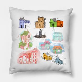 Sweet homes Pillow