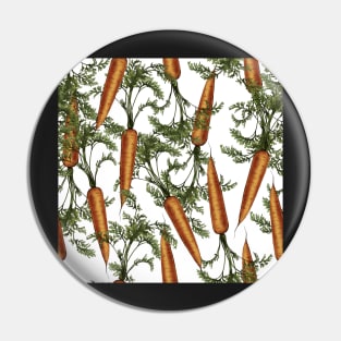 Han-drawn carrot Pin