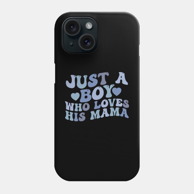 First Mother's Day Mommy and Me First Mother's Day Gift Baby Boy Mama Phone Case by blueyellow