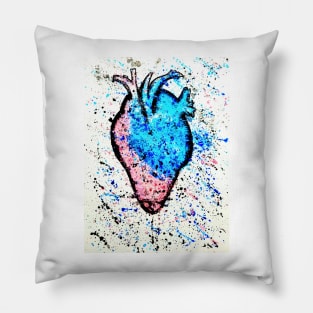 Transgender Heart Pillow