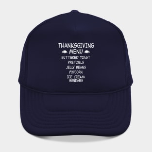 Thanksgiving Menu Hat