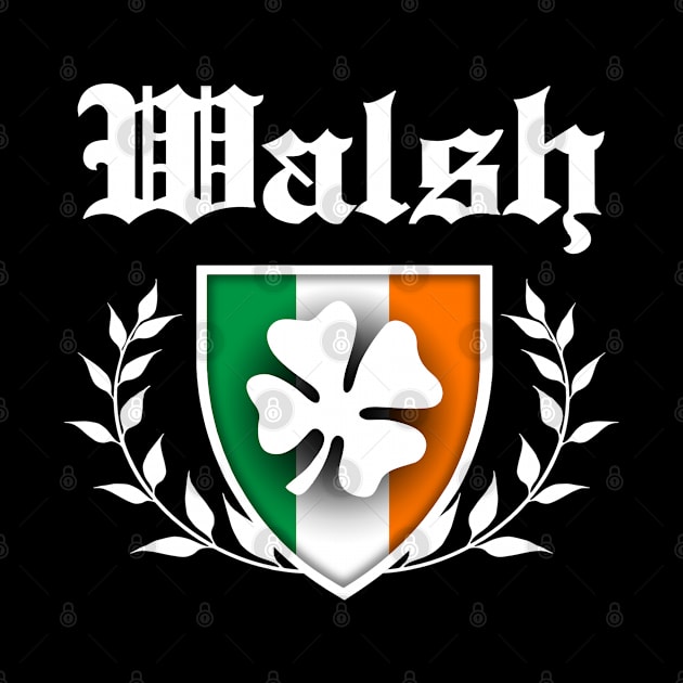 Walsh Shamrock Crest by robotface