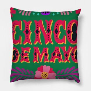 Cinqo de mayo festival Pillow