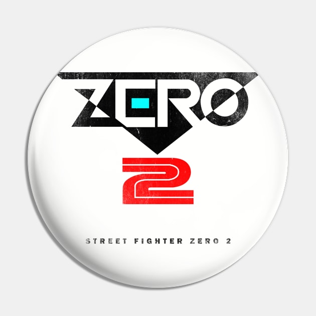 [STREET FIGHTER] ZERO 2 (Black) Pin by PRWear