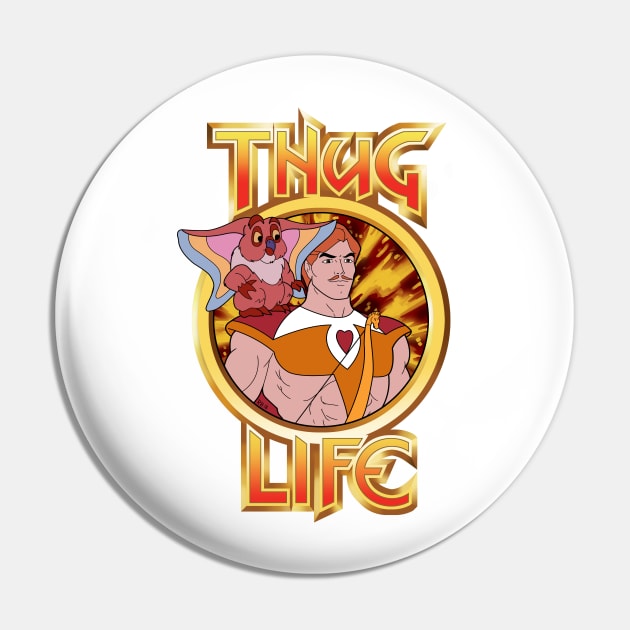 Thug Life Pin by RyanButtonIllustrations