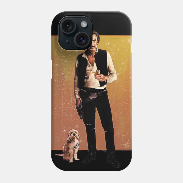 HAN BURGUNDY Phone Case by spaceboycomics