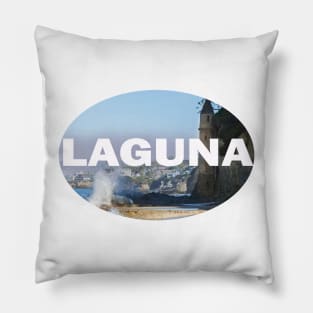 LAGUNA BEACH/ VICTORIA BEACH CALIFORNIA Pillow