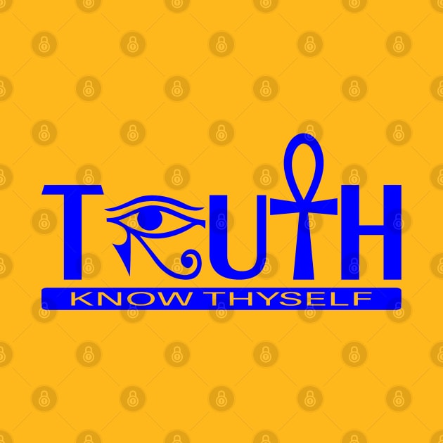 Truth Know Thyself Ankh by subuhansik