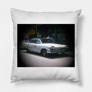 U.S. taxi in Guatemala 1991 Pillow