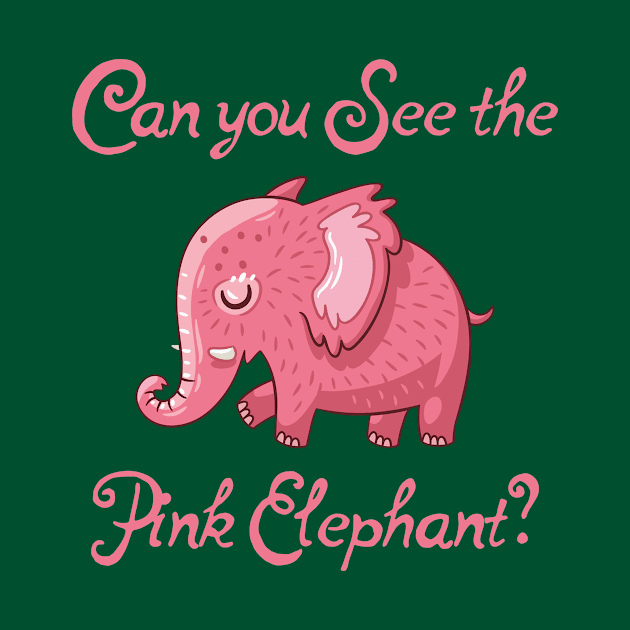 pink Elephant by Kingrocker Clothing