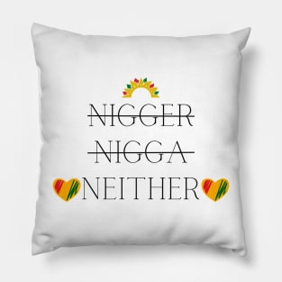 Black History T-Shirt, Equality Shirt Pillow