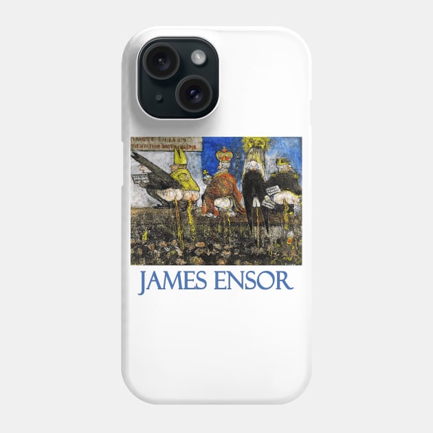 Doctrinal Nourishment by James Ensor Phone Case by Naves