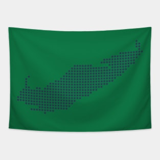 Lake Erie Dots Tapestry