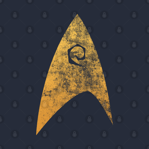 Discover Engineering emblem of the star trek - Star Trek - T-Shirt