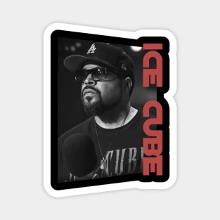 the ice cube the rapper - monochrome style Magnet