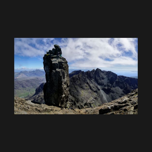 Climbers on Sgurr Dearg (the  Inaccessible Pinnacle) by chrisdrabble