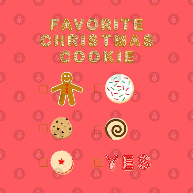 Favorite Christmas Cookie Checklist by skauff