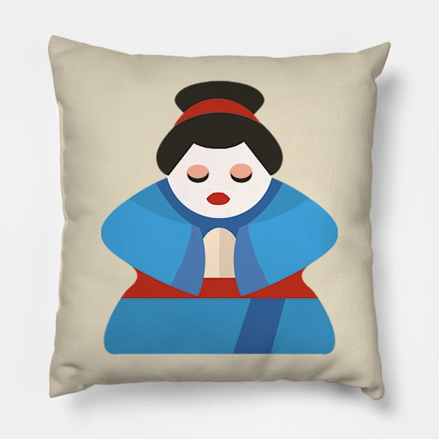 Micro Dojo - Geisha Pillow by Prometheus Game Labs