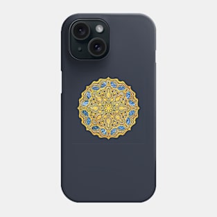 Golden Ethnic Oriental Mandala Jewel Phone Case