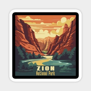 Zion National Park Magnet