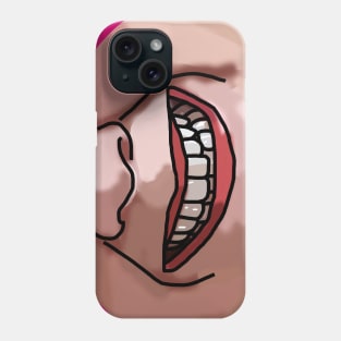 Smiling Lady Humor Phone Case