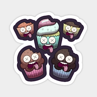 Zombie Cupcakes Magnet