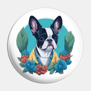 Classic Elegance: The Boston Terrier Pin