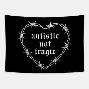 Autistic Not Tragic Tapestry