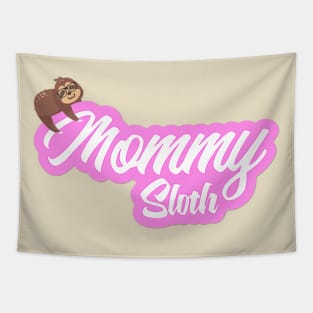 Mommy Sloth Tapestry