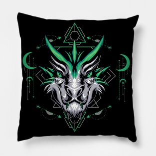 dragon king head Pillow