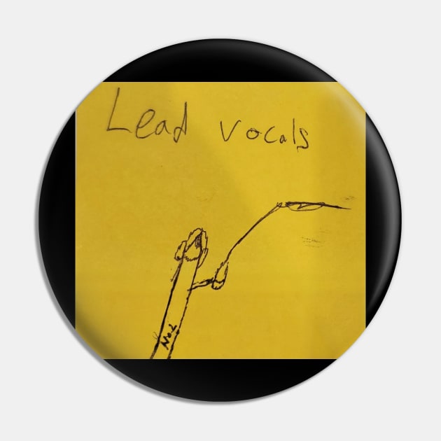 Lead Vocals Pin by CINEMA 911